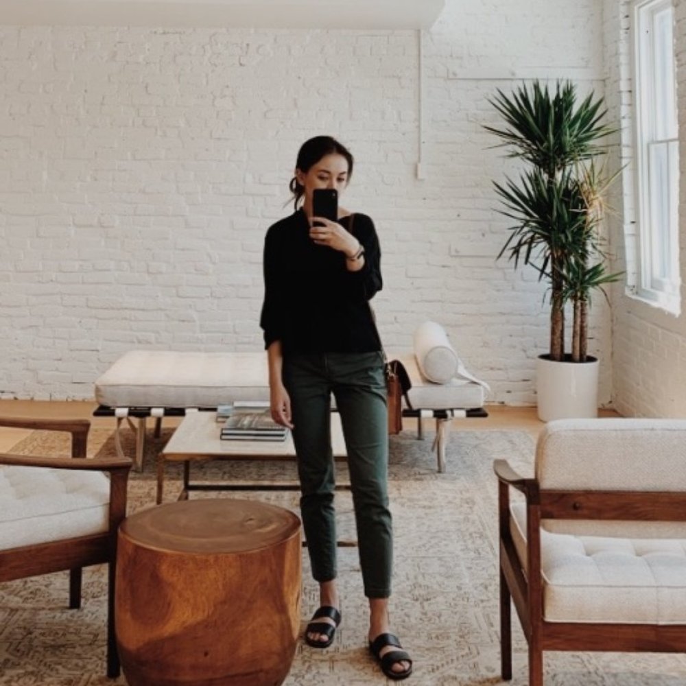 LOFT Petite Riviera Pants in Julie Fit (Green)